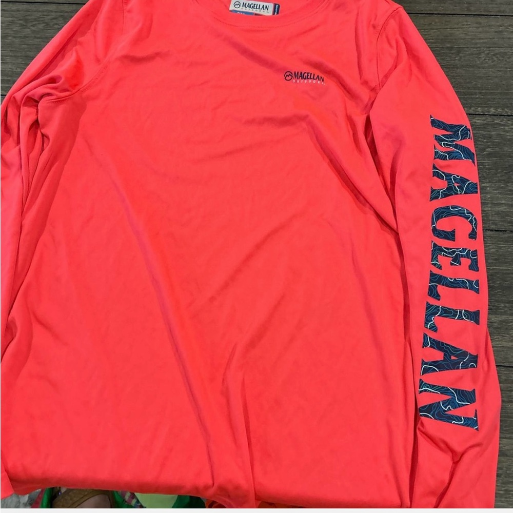 Magellan Outdoors Men's Vibrant Long Sleeve Tee